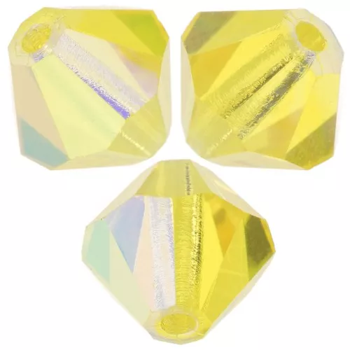 Biconi Preciosa 6 mm - MC Bead Rondell - Citrine AB x12