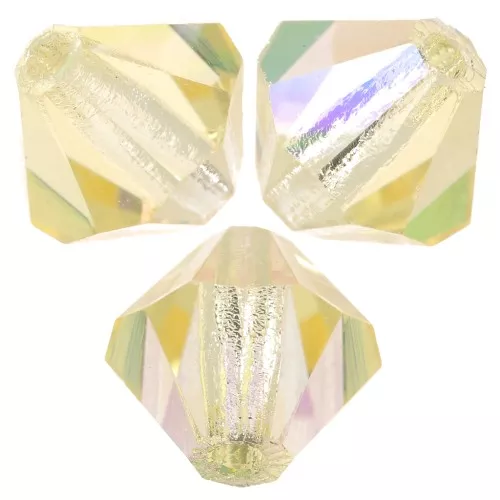 Biconi Preciosa 6 mm - MC Bead Rondell - Jonquil AB x12