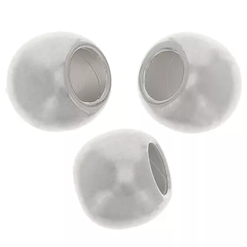 Tonde schiacciate mm. 5x4 Placcatura argento antico x20