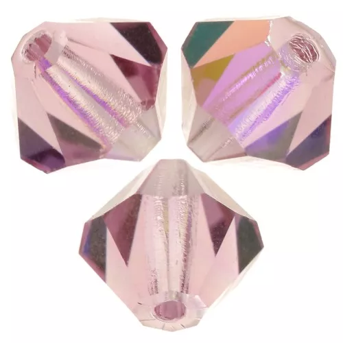 Biconi Preciosa 6 mm - MC Bead Rondell - Light Amethyst AB x12