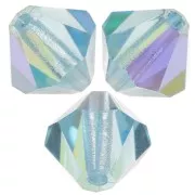 Biconi Preciosa 6 mm - MC Bead Rondell - Aqua Bohemica AB x12