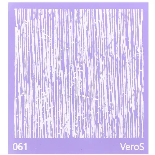 Silk Screen VeroS per pasta polimerica 90x90mm -Disegno di linee astratte n°061 x1