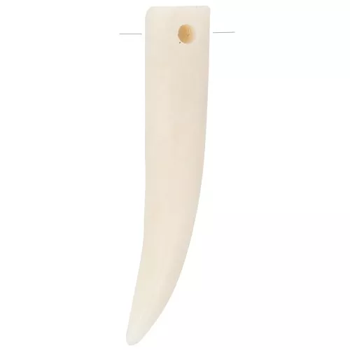 Pendente in osso da 38 mm a 41 mm - Naturale x1