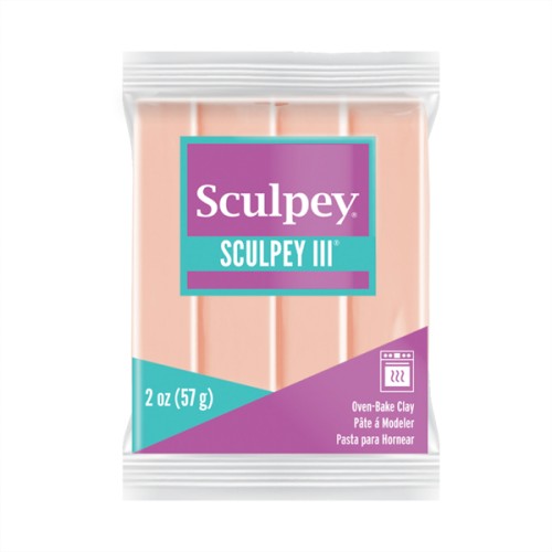 Pasta Sculpey III 57g - Peach (n°564)