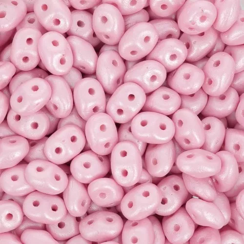 SuperDuo mm. 2.5x5 Powdery Pastel Pink x10g
