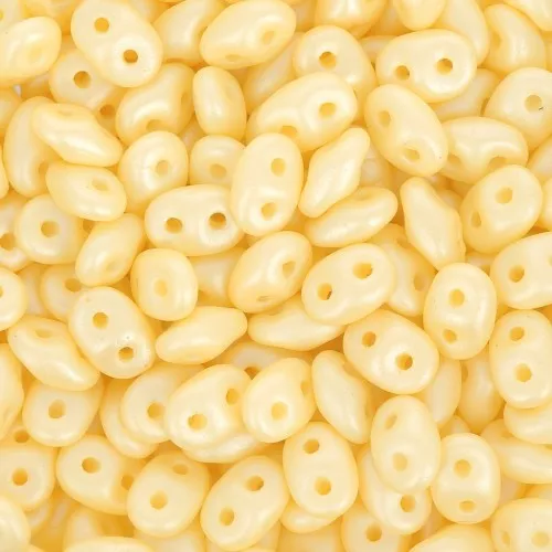 SuperDuo mm. 2.5x5 Powdery Pastel Yellow x10g