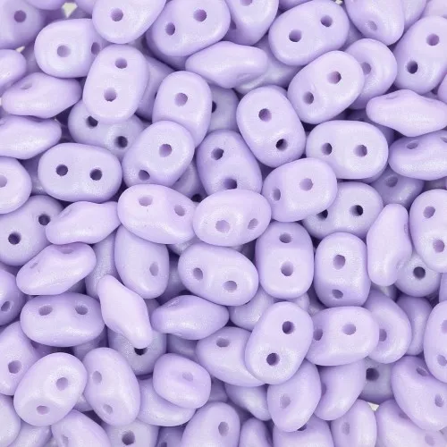 SuperDuo mm. 2.5x5 Powdery Pastel Purple x10g