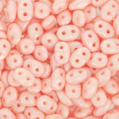 SuperDuo mm. 2.5x5 Powdery Pastel Peach x10g