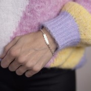 Elemonto da modellare e personalizzare 23,5x6 mm - Argento 925 x1