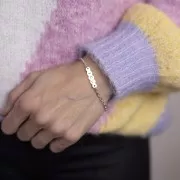 Elemonto da modellare e personalizzare 23,5x6 mm - Argento 925 x1