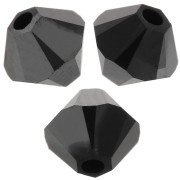 Biconi PureCrystal 5328 mm. 4 Jet Hematite x50
