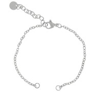 Bracciale a rete forzatina di 2 mm per il distanziatore - Acciaio inox 304 x15cm