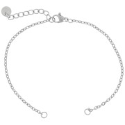 Bracciale a rete Forzatina di 2 mm per il distanziatore - Acciaio inox 304 x18cm|raw }}