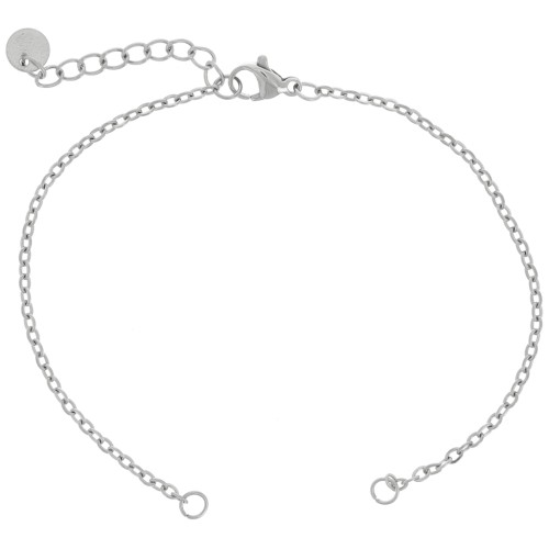 Bracciale a rete Forzatina di 2 mm per il distanziatore - Acciaio inox 304 x18cm
