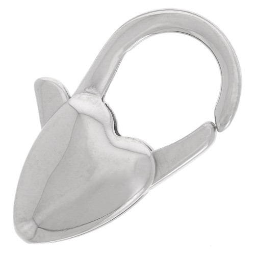 Chiusura a moschettone a forma di cuore da 20 mm - acciaio inossidabile 304 x1