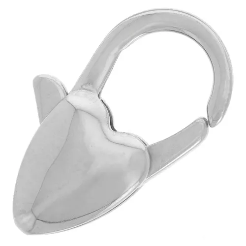 Chiusura a moschettone a forma di cuore da 20 mm - acciaio inossidabile 304 x1