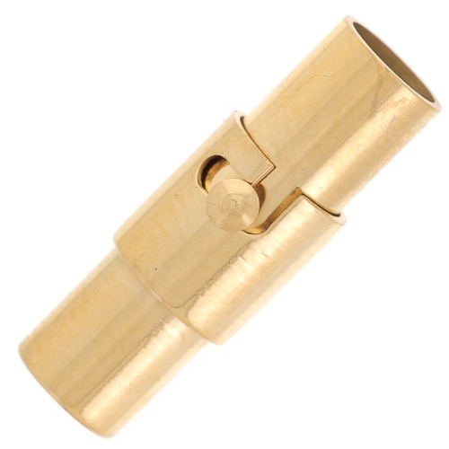 Chiusura magnetica per cordino da 4 mm - Acciaio inossidabile 304 dorato x1