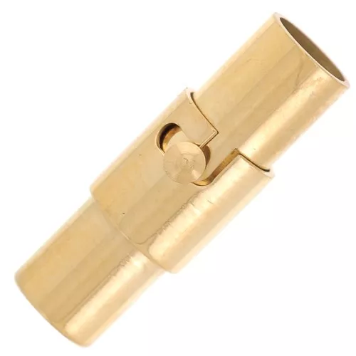 Chiusura magnetica per cordino da 4 mm - Acciaio inossidabile 304 dorato x1
