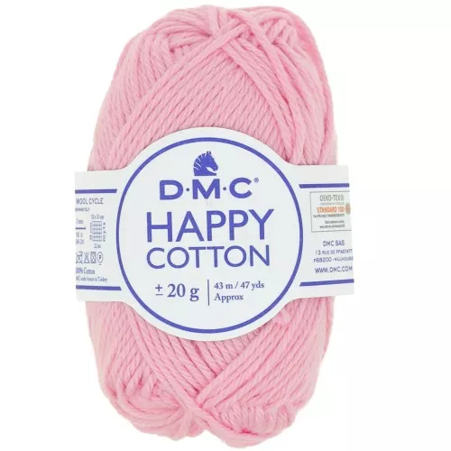 Happy Cotton DMC - speciale amigurumi - Rosa chiaro (n°764) x43m