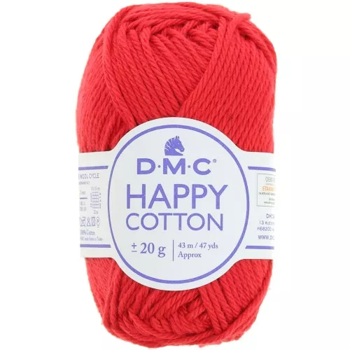 Happy Cotton DMC - speciale amigurumi - Rosso (n°789) x43m