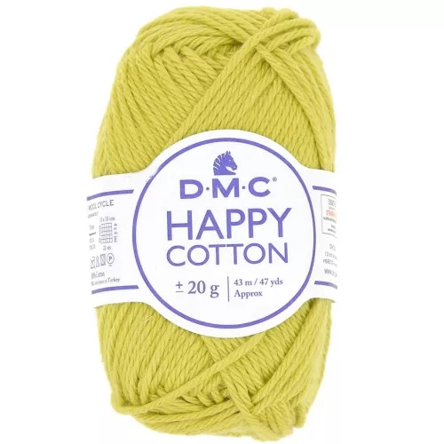 Happy Cotton DMC - speciale amigurumi - Verde lime (n°752) x43m