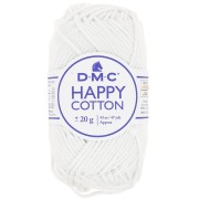 Cotone Happy DMC - speciale amigurumi - Bianco (n°762) x43m