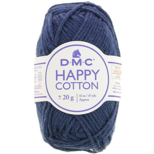 Happy Cotton DMC - speciale amigurumi - blu navy (n°758) x43m