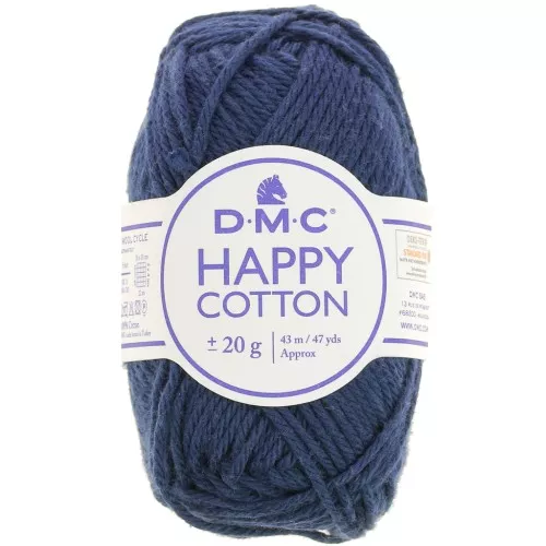 Happy Cotton DMC - speciale amigurumi - blu navy (n°758) x43m