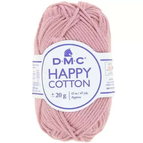 Happy Cotton DMC - speciale amigurumi - Rosa antico (n°768) x43m
