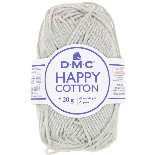 Happy Cotton DMC - speciale amigurumi - Grigio chiaro (n°757) x43m