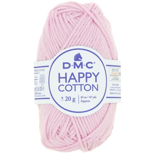 Happy Cotton DMC - speciale amigurumi - Rose dragée (n°760) x43m