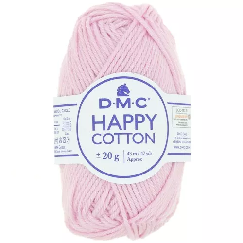 Happy Cotton DMC - speciale amigurumi - Rose dragée (n°760) x43m