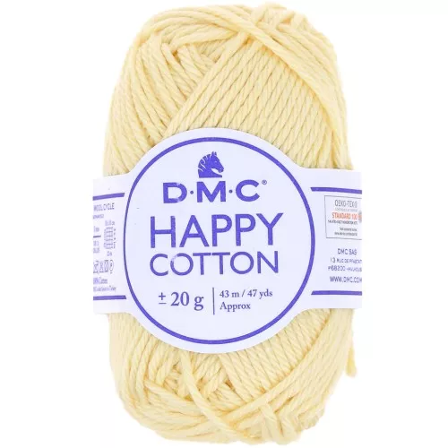 Happy Cotton DMC - speciale amigurumi - Giallo pallido (n°770) x43m