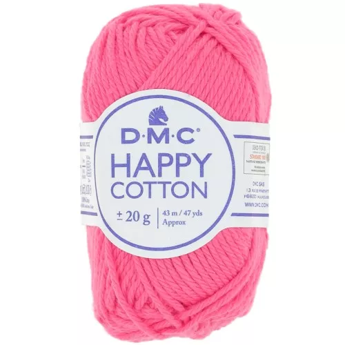 Happy Cotton DMC - amigurumi speciale - Rosa confetto (n°799) x43m