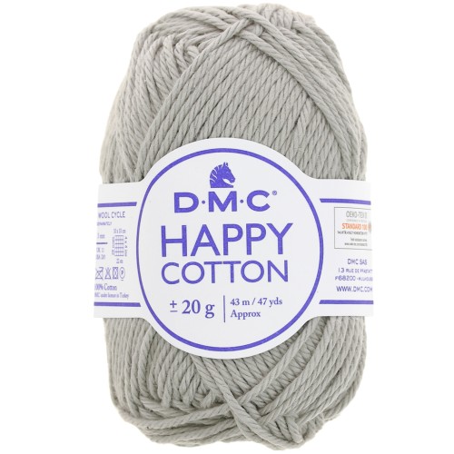 Happy Cotton DMC - speciale amigurumi - grigio topo (n°759) x43m