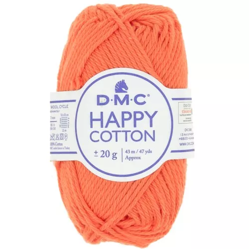 Happy Cotton DMC - speciale amigurumi - Arancione scuro (n°753) x43m