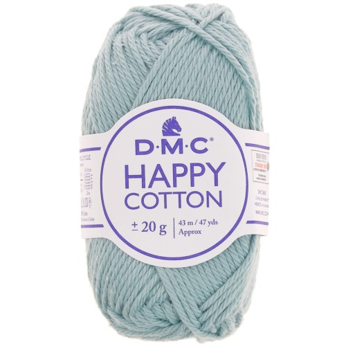 Happy Cotton DMC - speciale amigurumi - blu ghiaccio (n°767) x43m