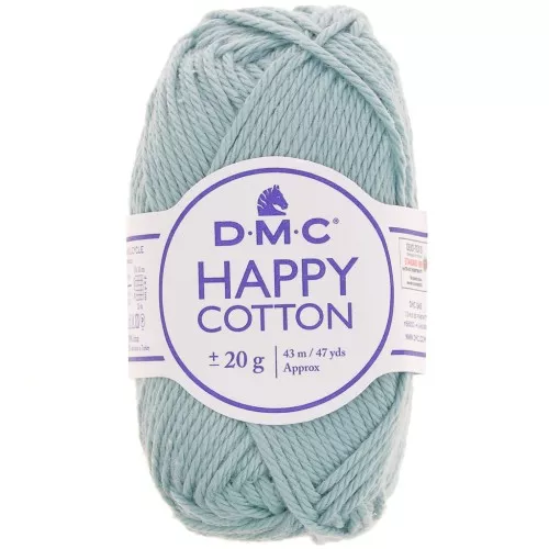 Happy Cotton DMC - speciale amigurumi - blu ghiaccio (n°767) x43m