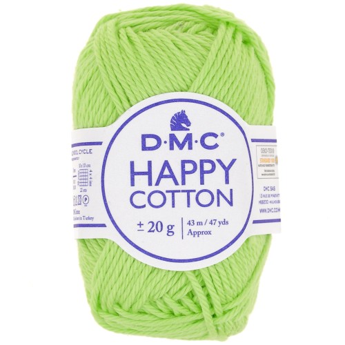 Happy Cotton DMC - speciale amigurumi - Verde chiaro (n°779) x43m
