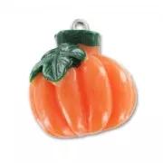 Pendente zucca mm. 25 Arancio x1