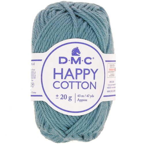 Happy Cotton DMC - speciale amigurumi - Blu sbiadito (n°750) x43m