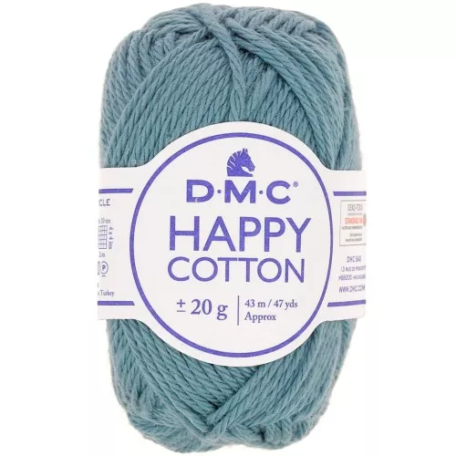 Happy Cotton DMC - speciale amigurumi - Blu sbiadito (n°750) x43m