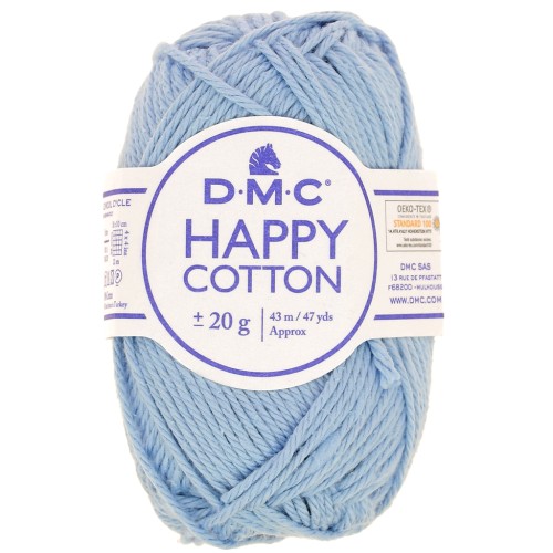 Happy Cotton DMC - speciale amigurumi - Blu fumé (n°751) x43m