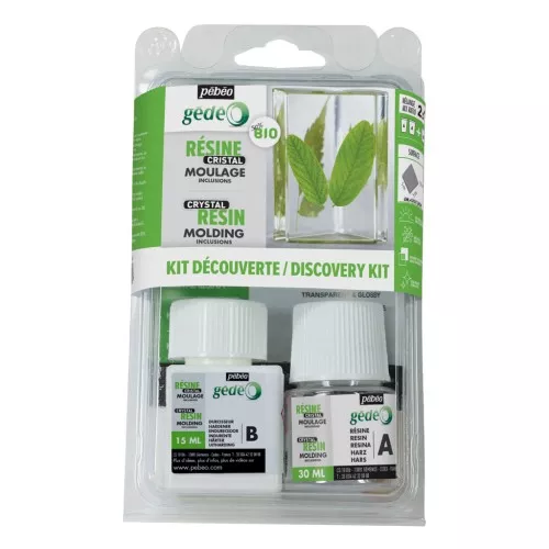 Kit di scoperta della resina di cristallo Biorganic - Trasparente 45ml
