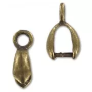 Ganci per pendenti mm. 11 bronzo x4