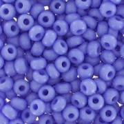 Preciosa Perla rocailles 9/0 2,5 mm - Azzurro opaco x 20 g