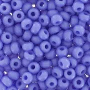 Preciosa Perla rocailles 9/0 2,5 mm - Azzurro opaco x 20 g