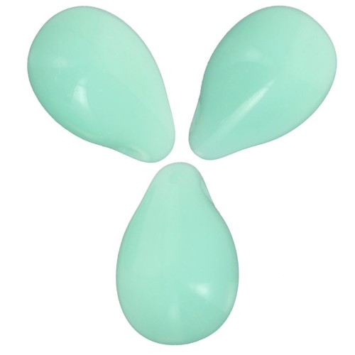 Gocce mm. 6x9 Mint Alabaster x25