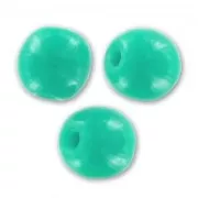 Green Turquoise - Perles en verre tchèque rondes 4 mm Green Turquoise x50 Perles en verre tchèque rondes 4 mm Green Turquoise x50
