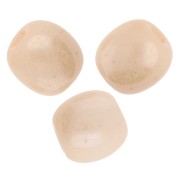 Perle tonde mm. 4 Opaque Beige Ceramic Look x50